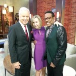 CHARLIE WITH STEVE EDWARDS AND LISA BRECKENRIDGE OF GOOD DAY LA