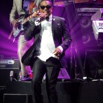 CHARLIE WILSON ON STAGE AT HIS SOLD OUT SHOW AT THE NOKIA THEATRE IN LOS ANGELES ON FEBRUARY 15, 2014.